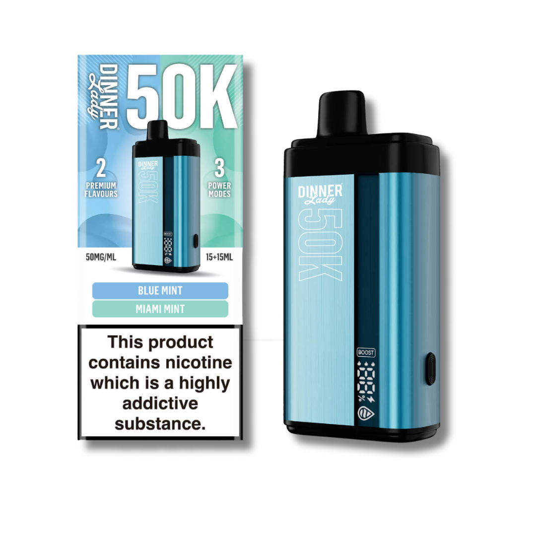 Dinner Lady - Dual Flavor Disposable Vapes (5% - 50,000 Puffs) - Box of 5 (TEXAS COMPLIANT)