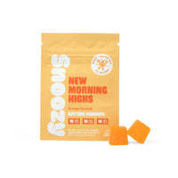Snoozy - New Morning Highs(DayTime Gummies 10mg THC+10mg CBD+10mg CBG) - Box of 20 - MK Distro