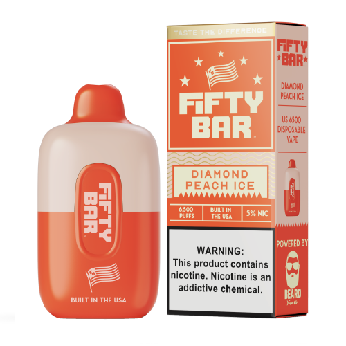 HiddenHills x Fifty Bar - Disposable Vape (5% - 6,500 Puffs) - Single - MK Distro