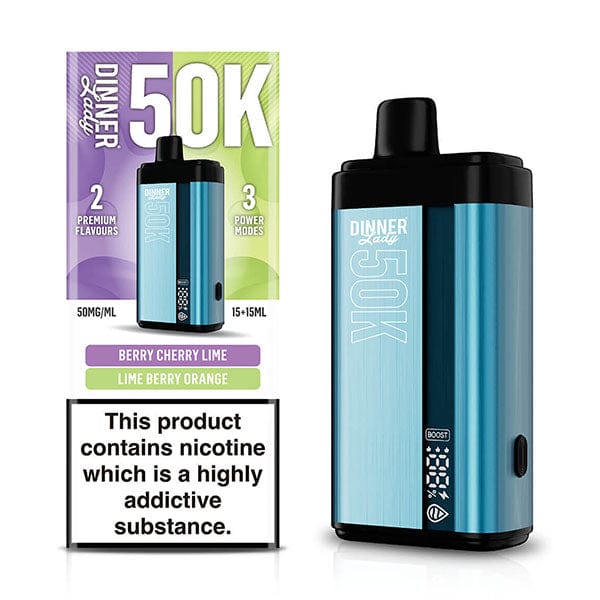 Dinner Lady Dual Flavor 50K - Disposable Vape (5%) (Box of 5) - MK Distro