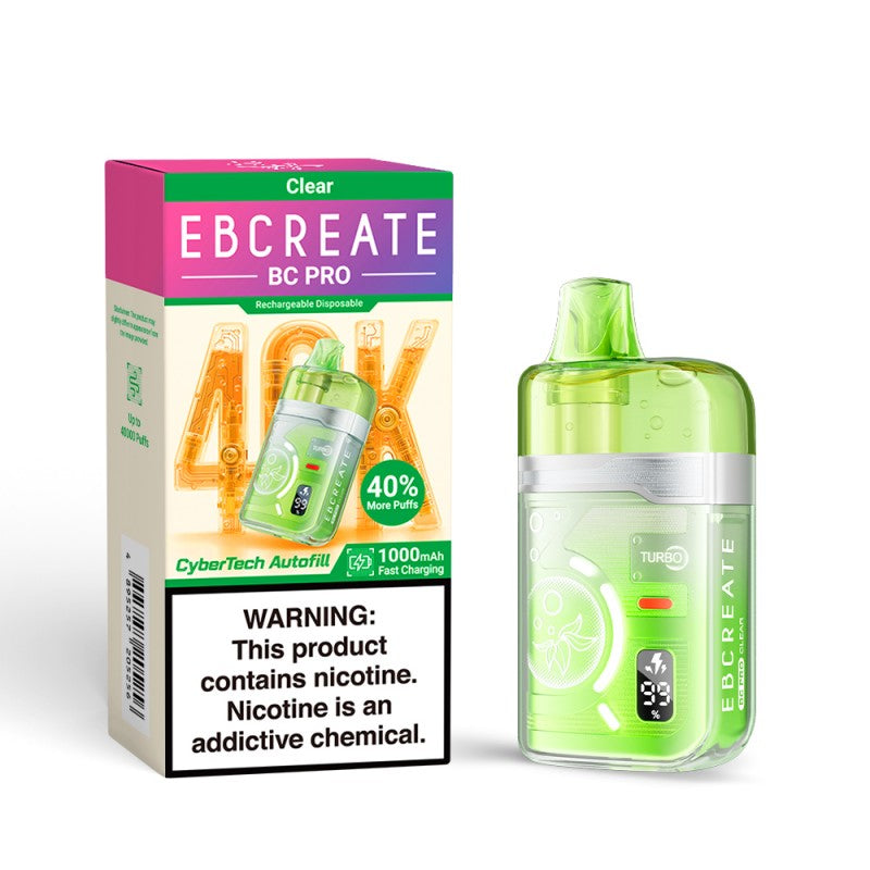 EBCREATE BC Pro 40K - Disposable Vape (5%) (Box of 5) - MK Distro