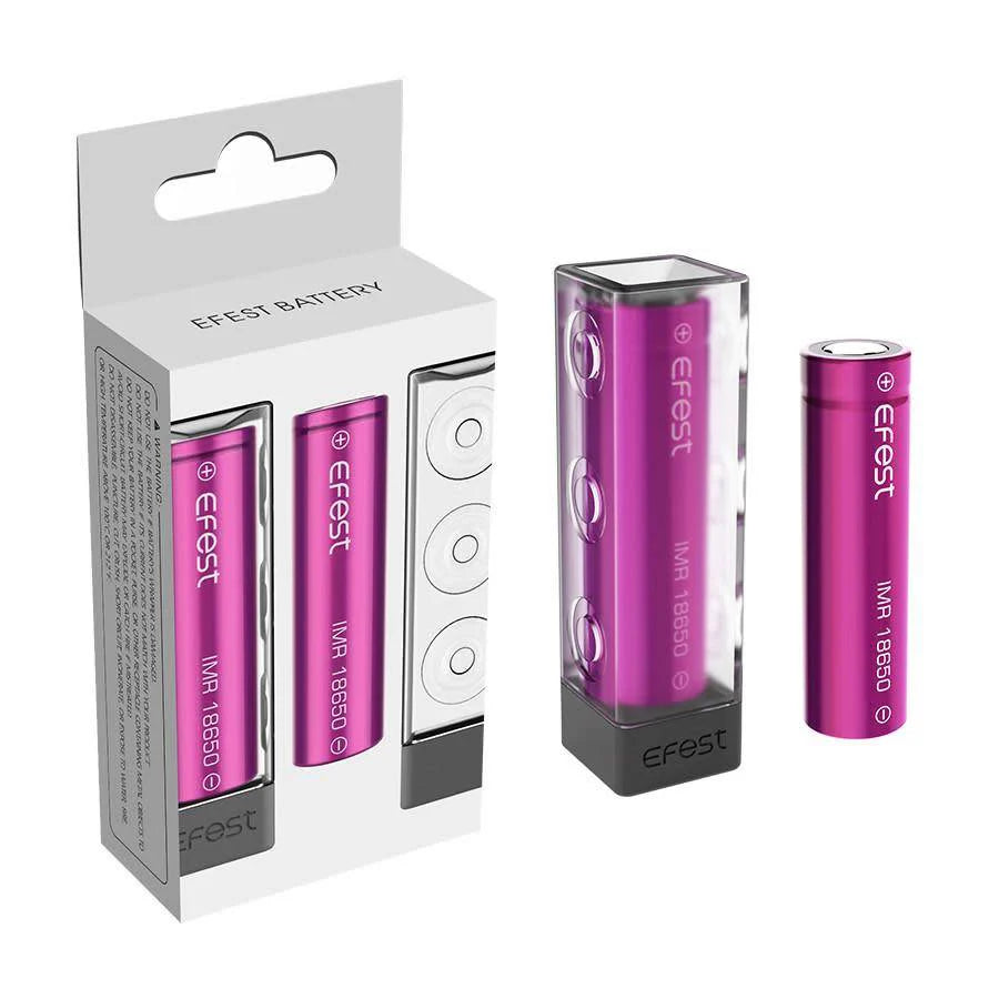 EFEST - IMR 18650 3000mAh 35A Battery - Pack of 2
