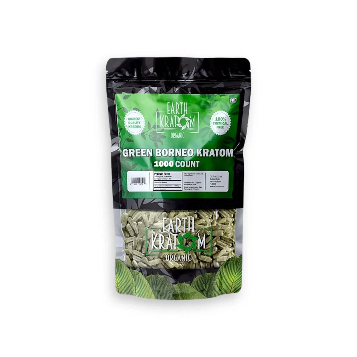 Earth Kratom - Kratom Capsules - MK Distro