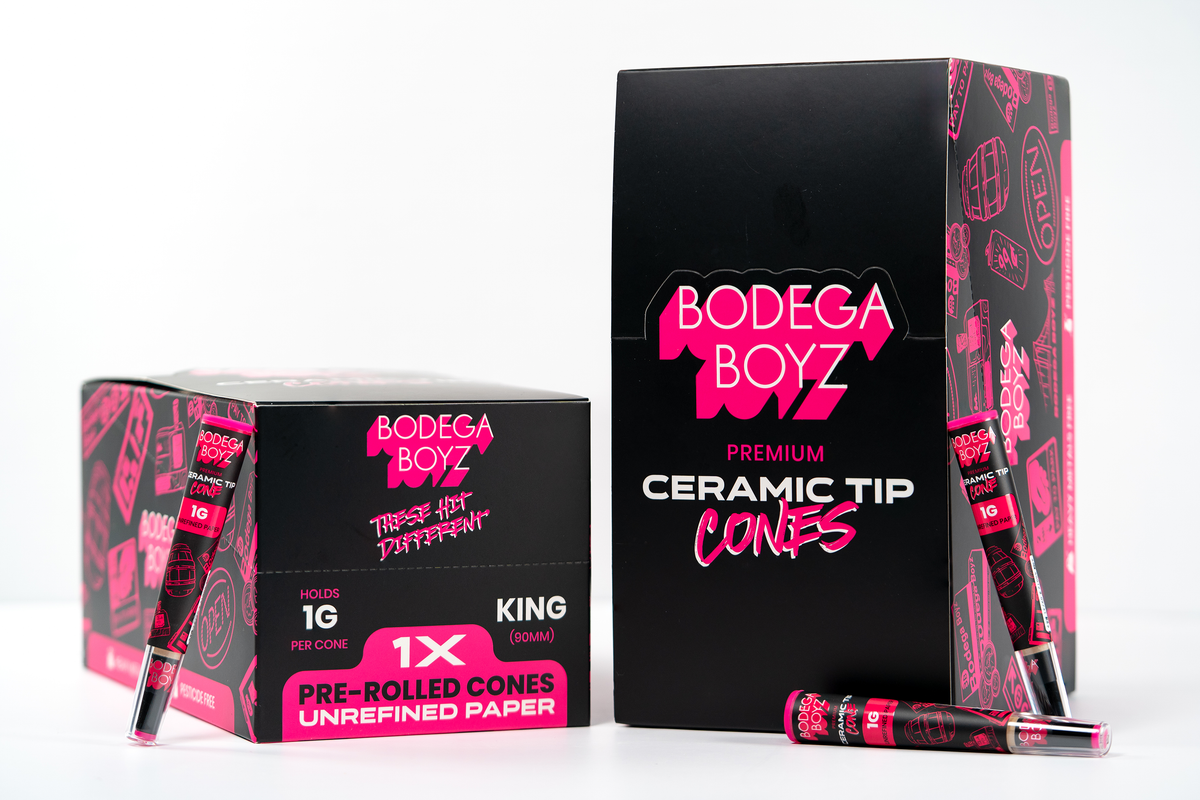 Bodega Boyz - 1gm King Size Pre-Rolled Cones - Cones(50 Packs x 1 Cone) - MK Distro