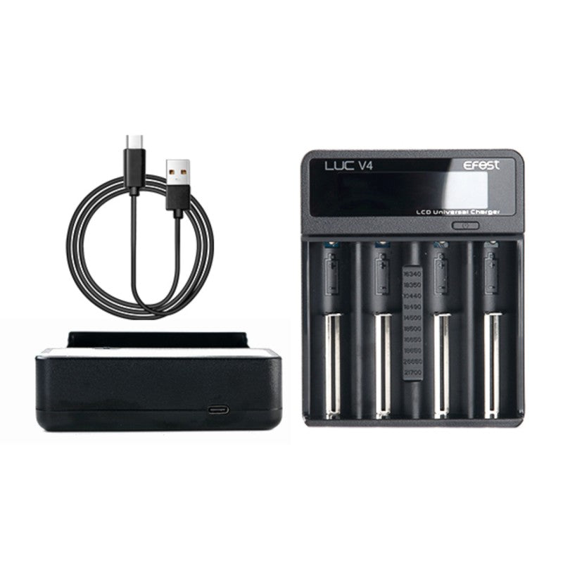 Efest - LUC V4 LCD Screen Type-C USB Charger - MK Distro