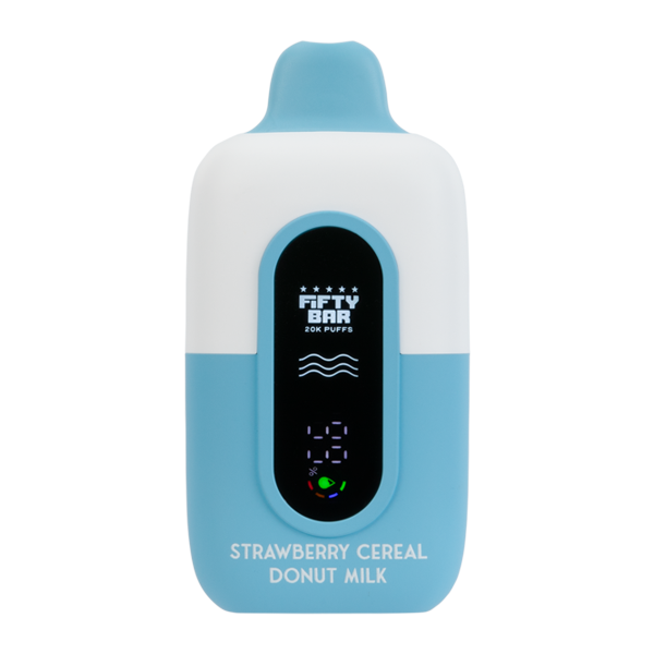 Fifty Bar  - BUILT IN USA (5% Nixodine - 20,000 Puffs) - Box of 5 (TEXAS COMPLIANT) - MK Distro