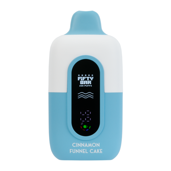 Fifty Bar  - BUILT IN USA (5% Nixodine - 20,000 Puffs) - Box of 5 (TEXAS COMPLIANT) - MK Distro