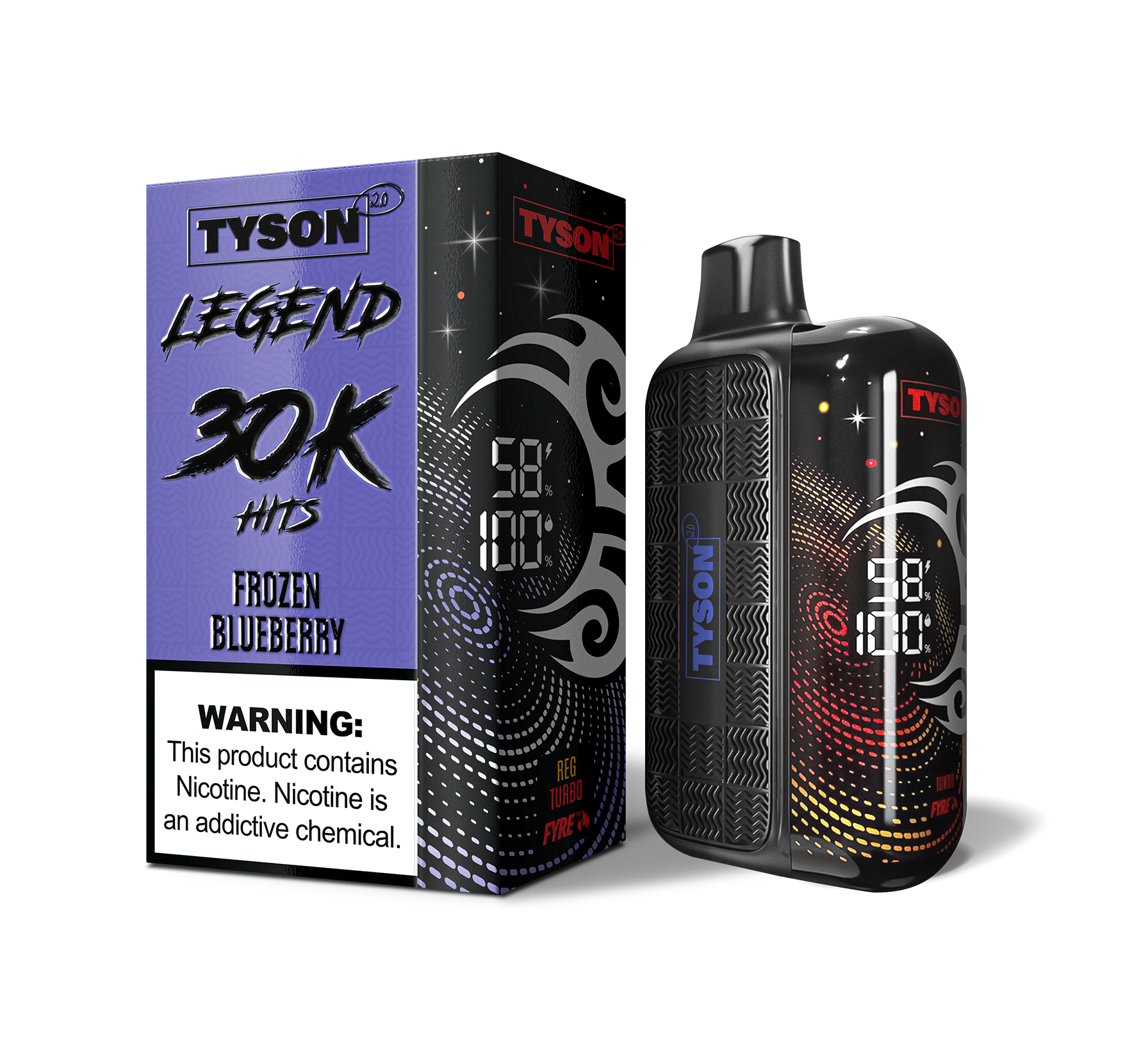 Tyson legend 2.0 - Disposable Vapes (5% - 30,000 Puffs) - MK Distro