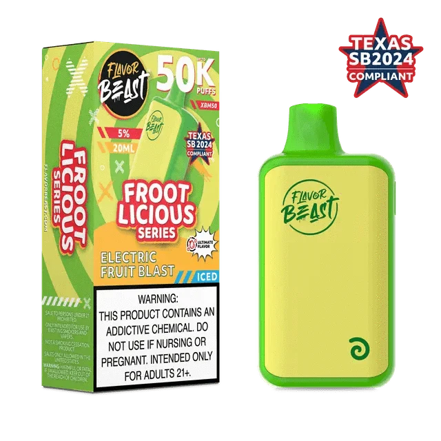 Flavor Beast XBM50 50K Disposable