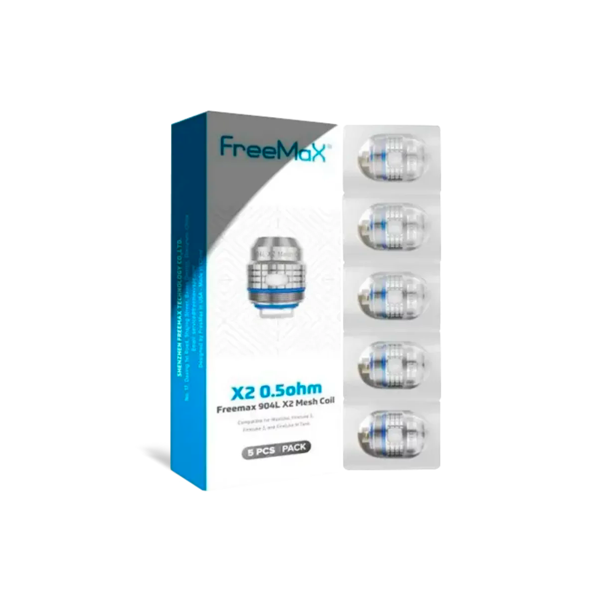 Freemax - FireLuke X Series Mesh Replacement Coils (5pcs) - MK Distro