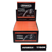 Tyson 2.0 x Futurola x Rolling Papers + Tips Brown - King Size (24 x 33 Papers) - MK Distro