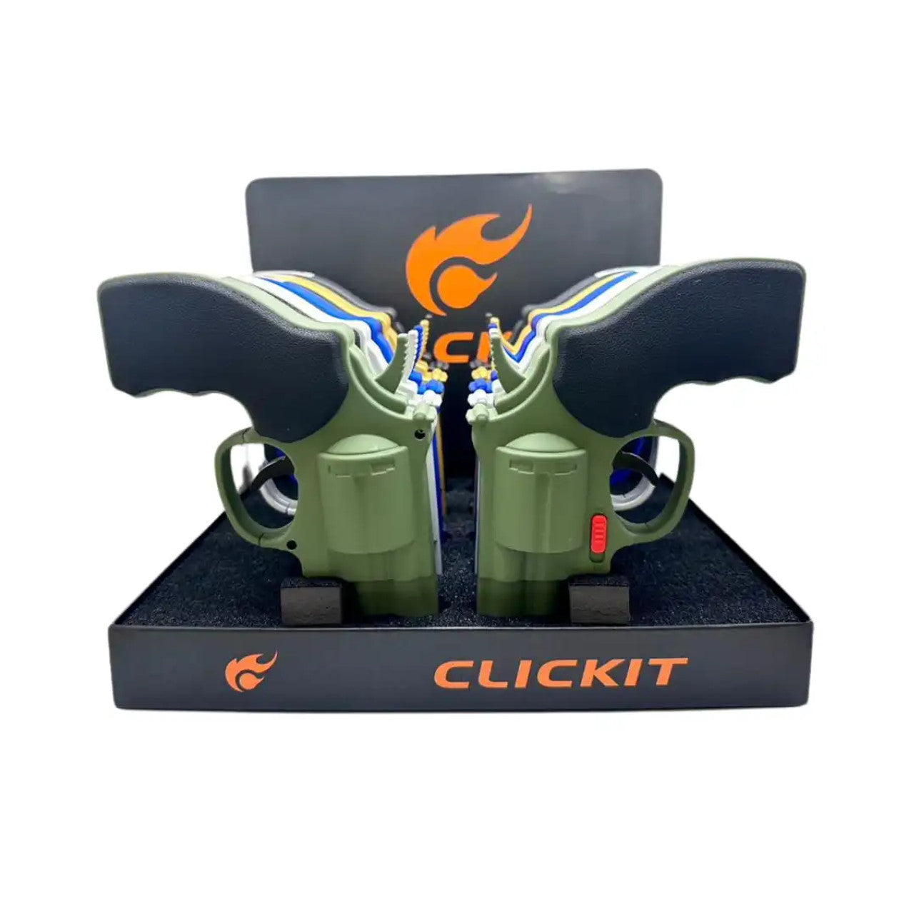 Click It - Revolver Pistol Torch - Box of 10 (GH-5919) - MK Distro