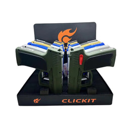 Click It - Pistol Gun Torch - Box of 10 (GH-9073) - MK Distro