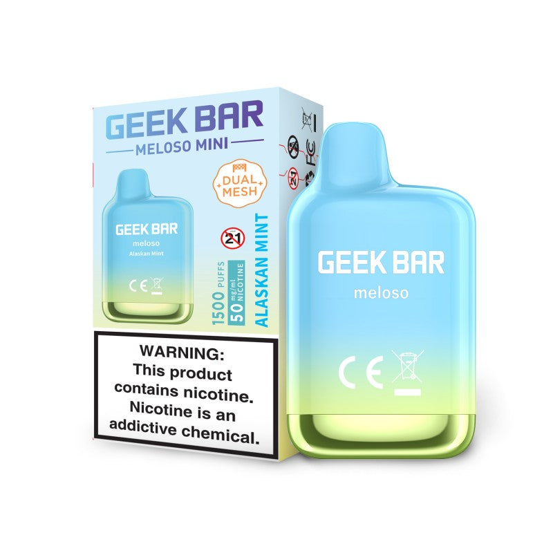 Geek Bar Meloso Mini - Disposable Vape (5% - 1500 Puffs) - Box of 10 - MK Distro