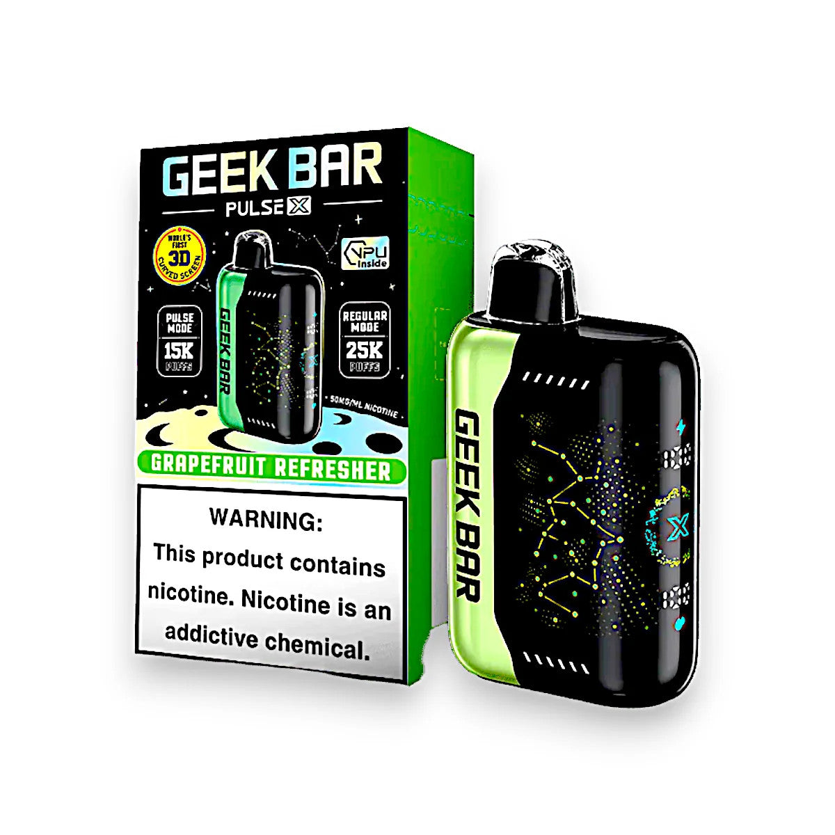 Geek Bar Pulse X 25K - Disposable Vape (5%) (Box of 5) - MK Distro