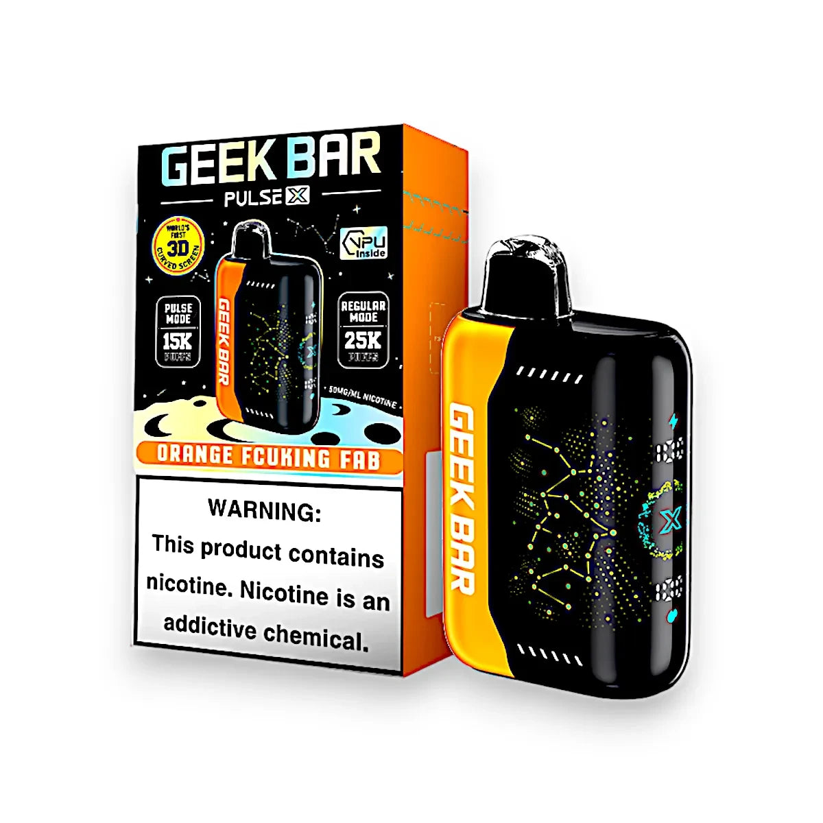 Geek Bar Pulse X 25K - Disposable Vape (5%) (Box of 5) - MK Distro