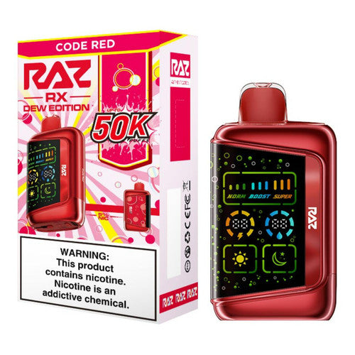RAZ RX 50K - Disposable Vape (5%) (Single) TX Compliant - MK Distro