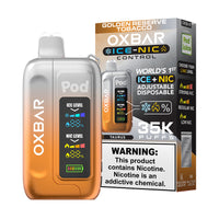 Oxbar x Pod Juice Ice-Nic Control - Disposable Vapes (5% - 35,000 Puffs) - Box of 5 - MK Distro