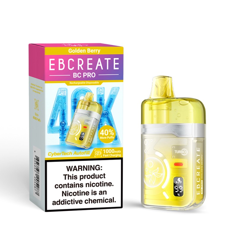 EBCREATE BC Pro 40K - Disposable Vape (5%) (Box of 5) - MK Distro