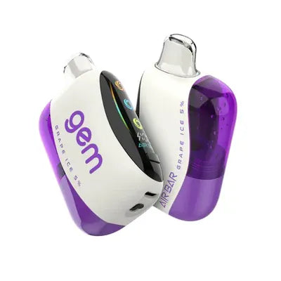 Air Bar Gem 50K - Disposable Vape (5%) (Box of 5) - MK Distro