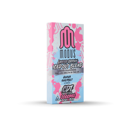 MODUS - Iced out Blend Air (THC-A Liquid Diamond + THC-JD + D8 + THCP) - Hemp Disposable (2g x 5) - MK Distro