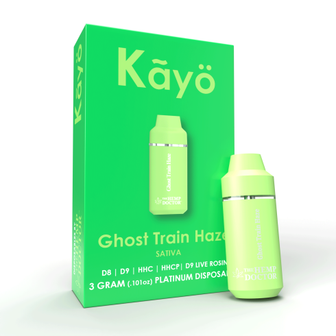 The Hemp Doctor - Kayo Live Resin (D8 + D9 + HHC + HHCP + D9 Live Rosin) - Hemp Disposables (3g x 5) - MK Distro