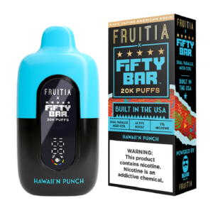 Fifty Bar 20K - Disposable Vape (5%) (Box of 5) - MK Distro