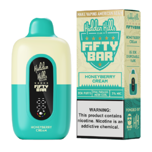Fifty Bar 20K - Disposable Vape (5%) (Box of 5) - MK Distro