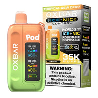 Oxbar x Pod Juice Ice-Nic Control - Disposable Vapes (5% - 35,000 Puffs) - Box of 5 - MK Distro
