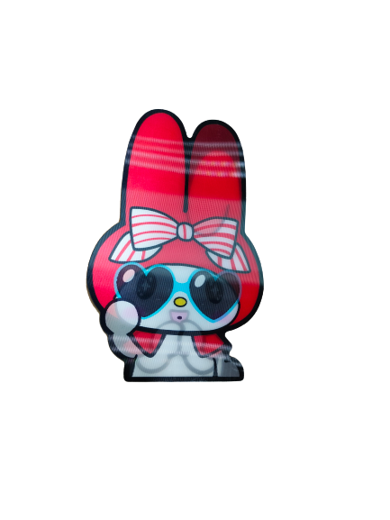 Holographic 3D Stickers - Assorted - MK Distro