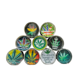Diamond Shape - Weed Related - Metal Grinder (Single) - MK Distro