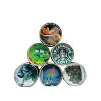 Diamond Shape - Weed & Tobacco - Metal Grinder (Single) - MK Distro