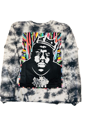 Hustle King - Notorious B.I.G - Tie Dye Full Sleeve T-shirt