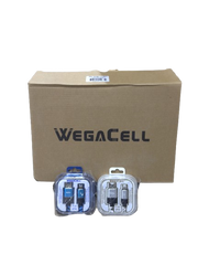 WegaCell - Iphone Cable 2.1A (WL-3CBL11-IPH) - Cell Phone Accessories (Box of 24) - MK Distro