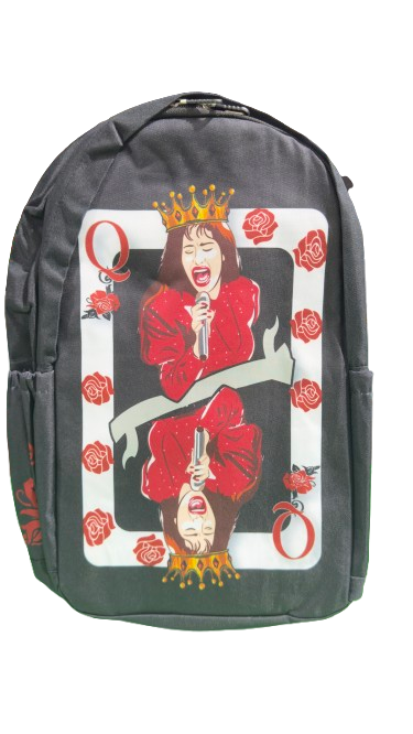 Premium Collection Smell-Proof (Playing Card Queen) - Backpack - MK Distro