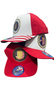Seal Of The United States (Flag Print) - Baseball Hats - MK Distro