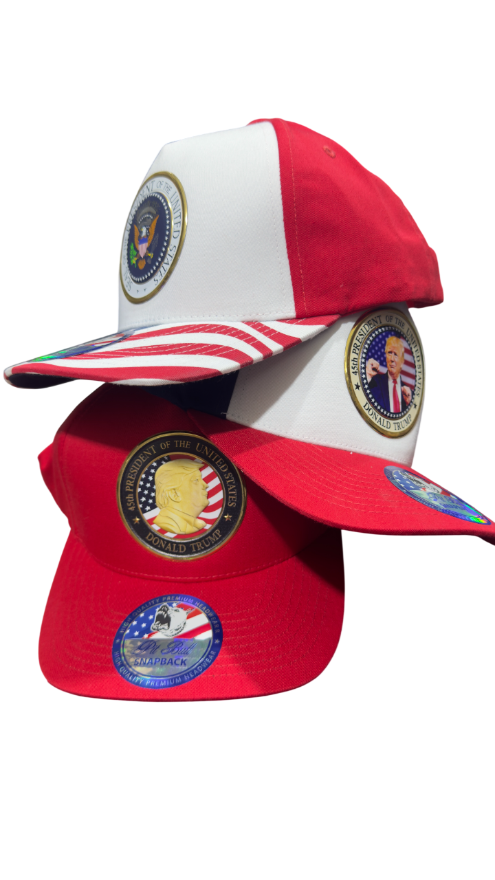 Seal Of The United States (Flag Print) - Baseball Hats - MK Distro