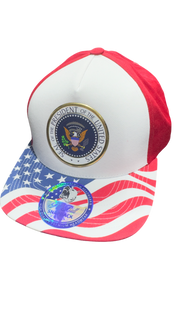 United States President Trump (Gold Profile) - Baseball Hats - MK Distro