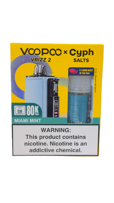 Voopoo (Vrizz 2) x Cyph Salts (50mg) - Mods/Kits - MK Distro