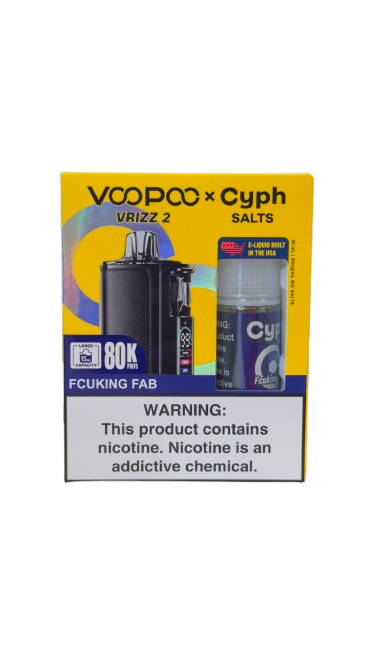 Voopoo (Vrizz 2) x Cyph Salts (50mg) - Mods/Kits - MK Distro