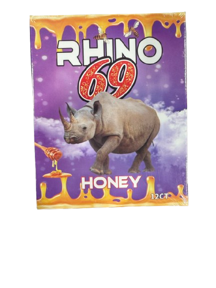 Rhino 69 Honey - Enhancement (15g x 12) - MK Distro