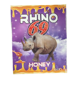Rhino 69 Honey - Enhancement (15g x 12) - MK Distro