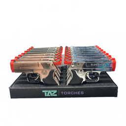 Taz Torch - Ruger Pistol Torch (TT-47) - Single Flame Lighters (16ct) - MK Distro