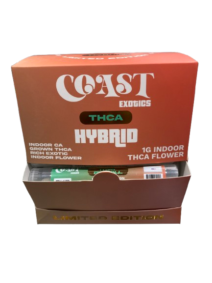 Coast Exotics - Limited Edition (THCA) - Delta Pre-Rolls (1g x 36) - MK Distro