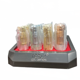 Tesla Coil - Easy Slide Trigger (61705-T) - Single Flame Refillable Lighters (Box of 12) - MK Distro