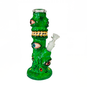 10" WaterPipe - Hand Painting Eye Monster Design (WPSH25) - MK Distro