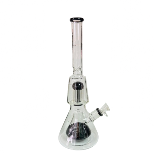 14.6" WaterPipe - 8 Tree Arms Pyramid Perc Design (HIT44)