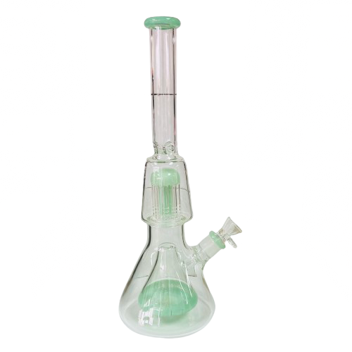 14.6" WaterPipe - 8 Tree Arms Pyramid Perc Design (HIT44)