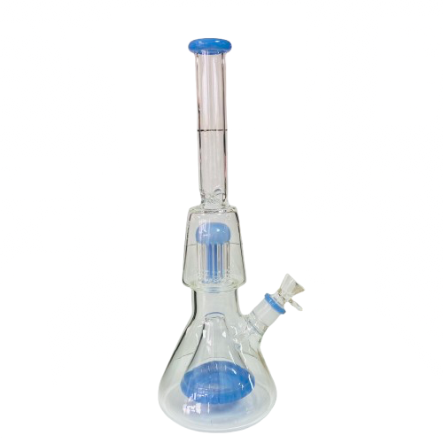 14.6" WaterPipe - 8 Tree Arms Pyramid Perc Design (HIT44)