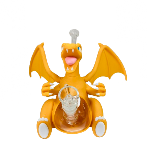 7" WaterPipe - Fire Dragon Design (WPY385) - MK Distro